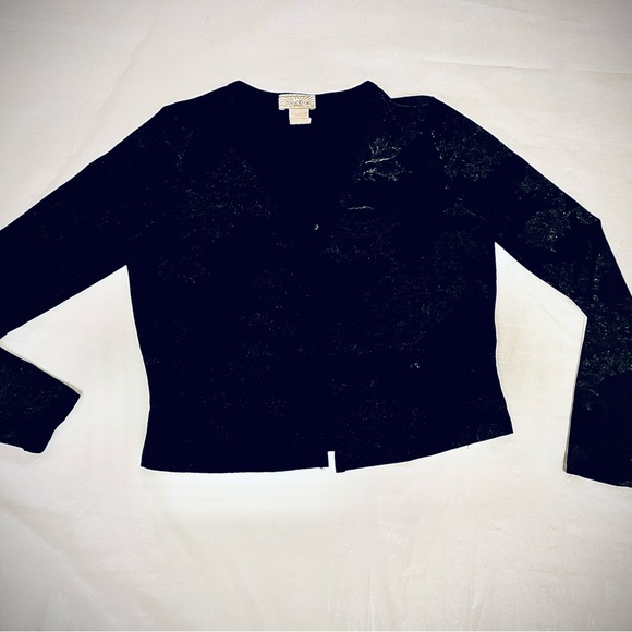 Vintage short cardigan/ small/ light weight - Picture 1 of 9